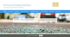 Desktop Screenshot of mulroyandcompany.ie